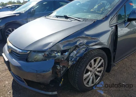 2012 Honda Civic Ex from USA, damaged, VIN 19XFB2F84CE067371